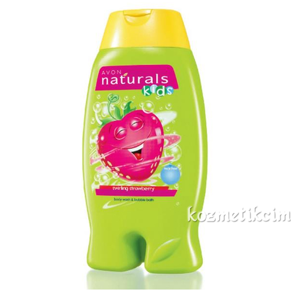 AVON Kids Yumuşak ve Nazik Vücut Şampuanı Çilek Kokulu 250 ml 