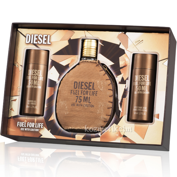 Diesel Fuel For Life Pour Homme Edt 75 ml Erkek Parfüm Seti