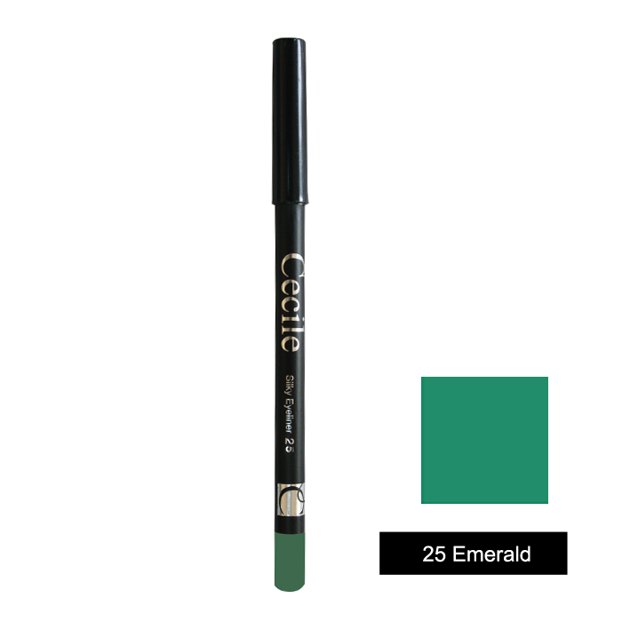 Cecile Silky Eyeliner 25 Emerald