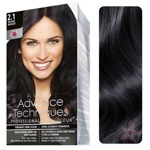 AVON Advance Techniques Saç Boyası 2.1 Mavi Siyah