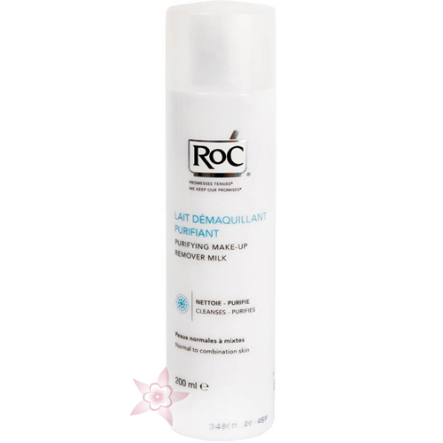 RoC Purifying Make-up Remover Milk 200 ml-Arındırıcı Makyaj Temizleme Sütü (Normal/Karma Cilt)