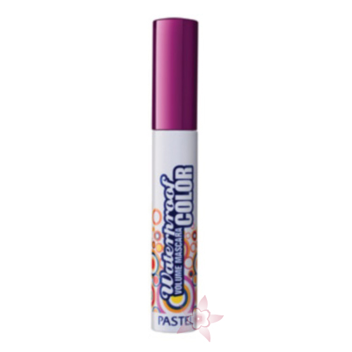 Pastel Waterproof Color Volume Mascara-Pembe