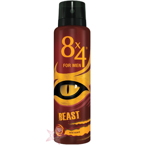 8x4 Beast Deo Spray 150ml