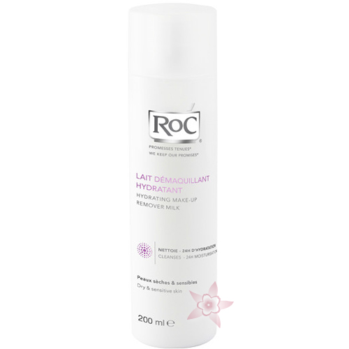 RoC Hydrating Make-up Remover Milk-Nemlendirici Makyaj Temizleme Sütü(Kuru/Hassas Cilt)200 ml