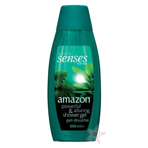 AVON Senses Amazon Erkek Duş Jeli 750 ml