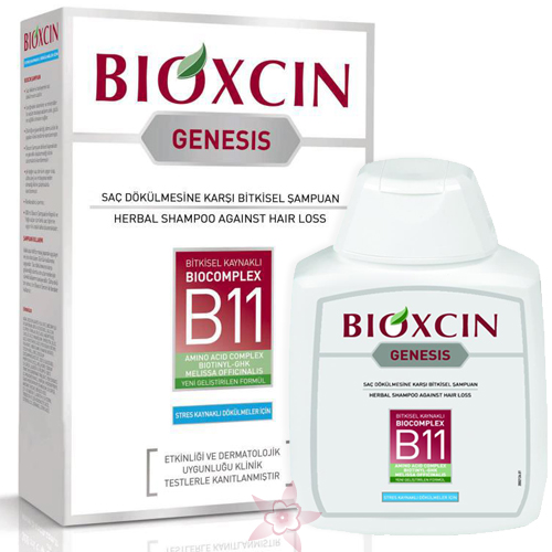 Bioxcin Genesis Saç Dökülmesine Karşı 300ML Stres Kaynaklı Dökülmeler İçin Şampuan