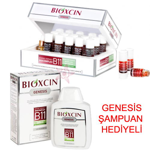 Bioxcin Genesis Saç Serumu  Yağlı Saçlar İçin Şampuan Hediyeli