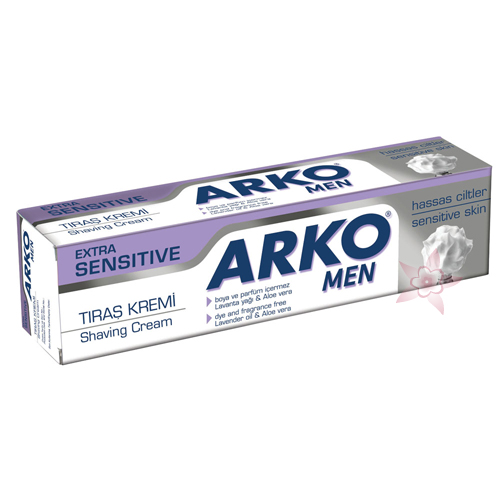 Arko Men Extra Sensıtıve - Hassas Ciltler İçin Traş Kremi 100 ml 