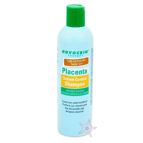 Novocrin Placenta Yağlı ve Dökülen Saçlar için Şampuan 300 ml