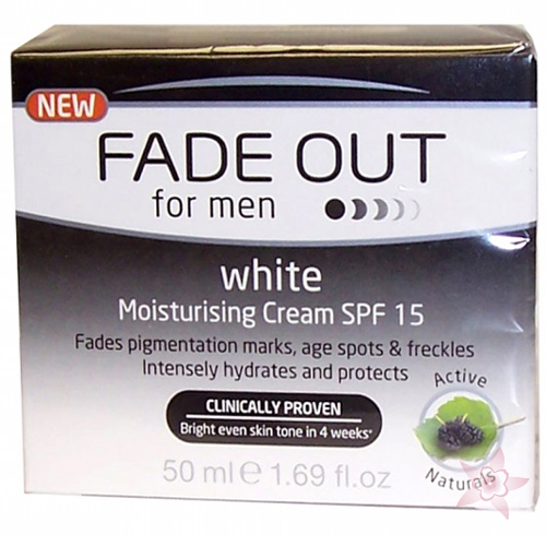 Fade Out For Men White Moisturing Cream Spf 15 - Yaşlılık Belirtilerine Karşı 50 ml 