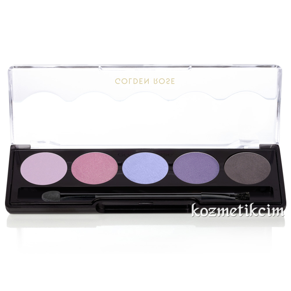 Golden Rose Professional Palette Eyeshadow -5 li Far  105 Purple Line
