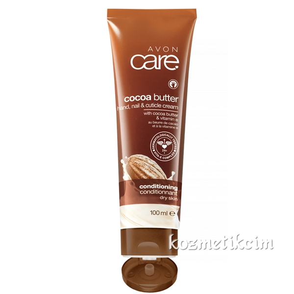 AVON Care Cocoa Butter Hand Cream- Kakao Yağı ve E Vitamini İçeren El Kremi 100 ml 