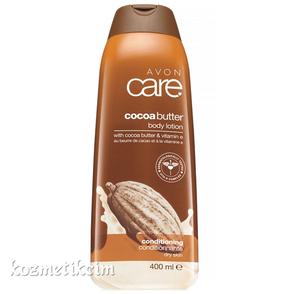 AVON Care Cocoa Butter Body Lotion - Kakao Yağı ve E Vitamini İçeren Losyon 400 ml 