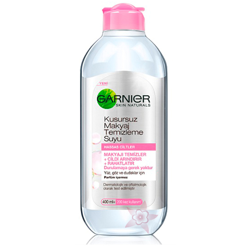 Garnier Skin Naturals Kusursuz Makyaj Temizleme Suyu - Hassas Ciltler İçin 400 ml 