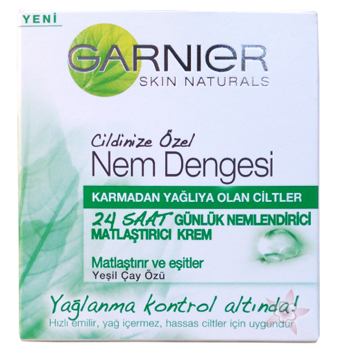 Garnier Skin Naturals Nem Dengesi Karmadan Yağlıya Olan Ciltler İçin Nemlendirici Krem 50 ml 