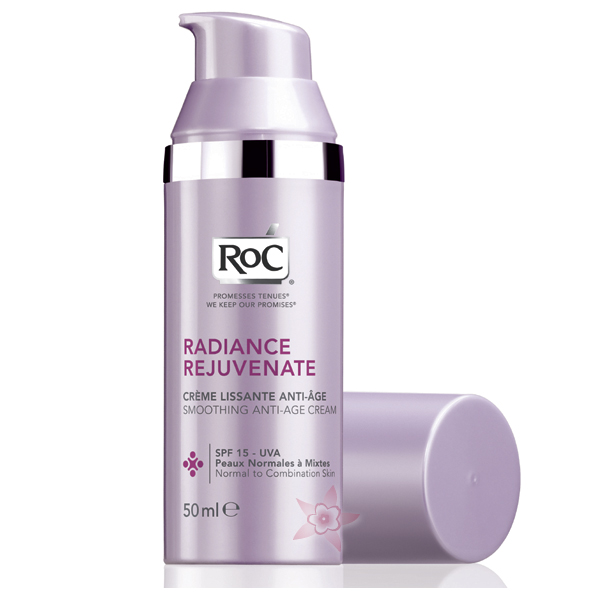RoC Radiance Rejuvenate Spf 15-Pürüzsüzleştirici Yaşlanma Karşıtı Krem Normal/Karma Cilt 50 ml
