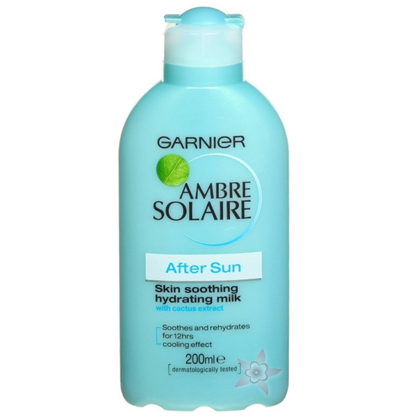 Garnier Ambre Solaire After Sun Moisturizing Calmin Milk-Güneş Sonrası Rahatlatıcı Nemlendirici Süt 200 ml