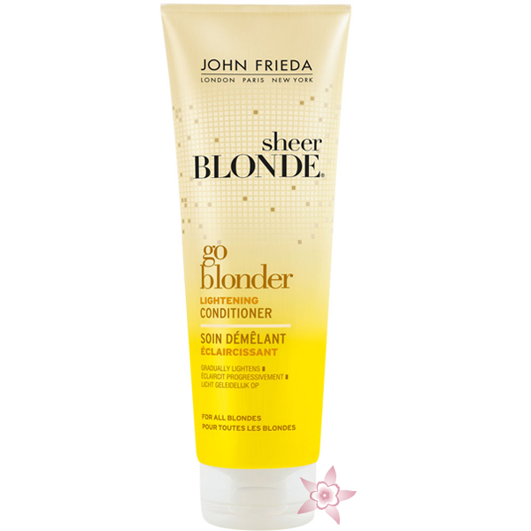 John Frieda Sheer Blonde Sarı Saçlara Güneş Işıltısı İçin Şampuan ve Bakım Kremi