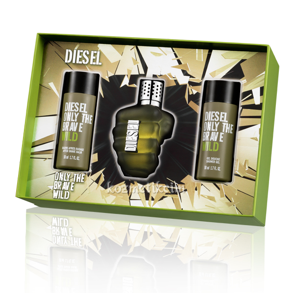 Diesel Only The Brave Wild Diesel For Men EDT 75 ml  Erkek Parfüm Seti