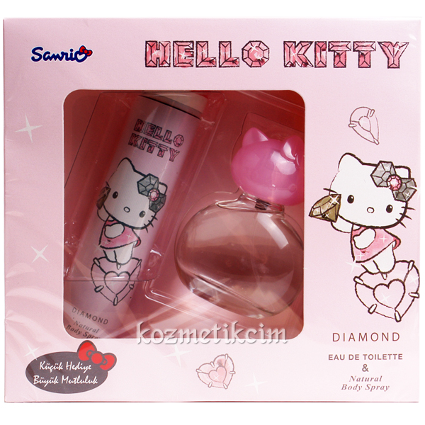 Hello Kitty Diamond EDT 50 ml Çocuk Parfüm Seti