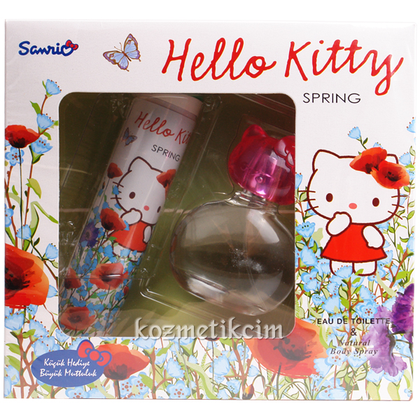 Hello Kitty Spring EDT 50 ml Çocuk Parfüm Seti