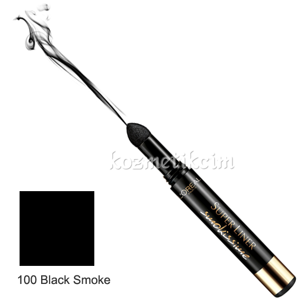 L'Oréal Super Liner Smokissime Eyeliner 100 Black Smoke