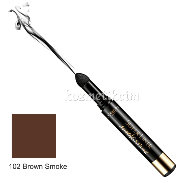 L'Oréal Super Liner Smokissime Eyeliner 102 Brown Smoke