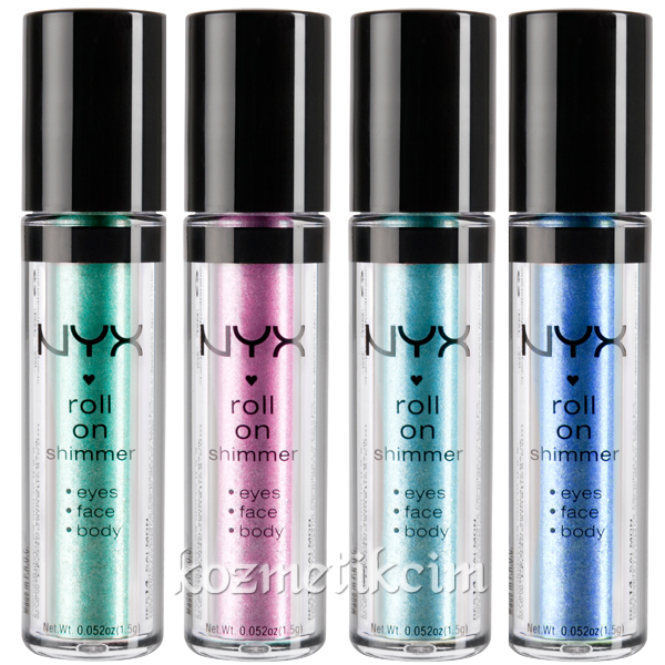 NYX Roll On Eye Shimmer Göz - Yüz - Vücut Farı