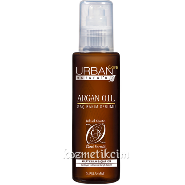 Urban Care Natural's Argan Oil & Bitkisel Keratin Kırılma Karşıtı Saç Bakım Serumu
