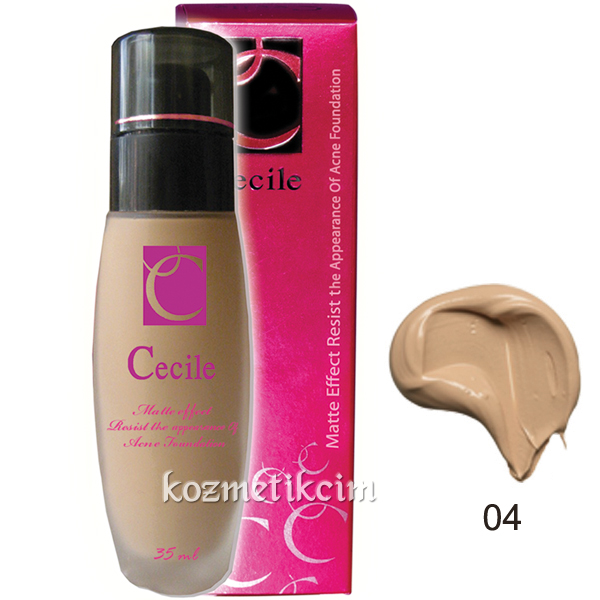 Cecile Matte Effect Resist The Appearance Of Acne Foundation 04