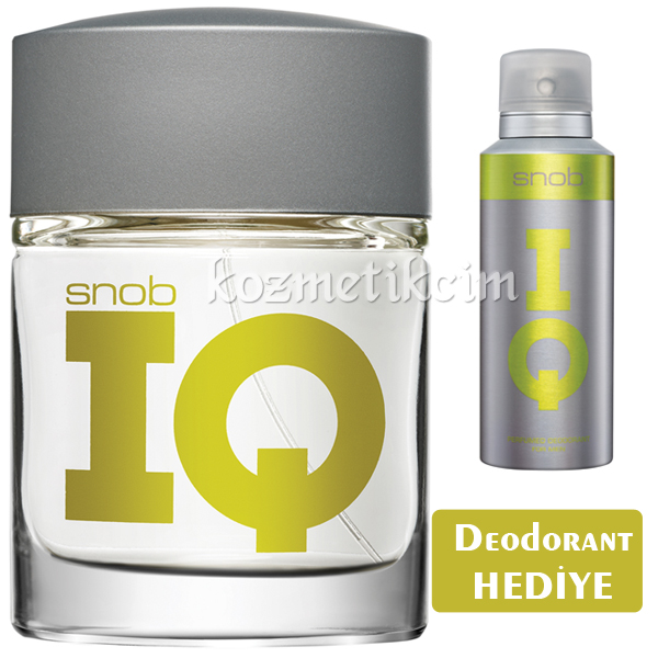 Snob IQ 100 ml EDT Erkek Parfümü - 150 ml Deodorant Hediyeli