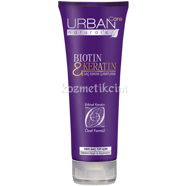 Urban Care Natural's Biotin & Keratin Dökülme Önleyici Saç Bakım Şampuanı