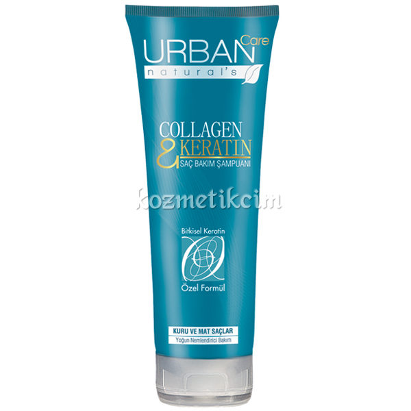 Urban Care Natural's Collagen & Keratin Yoğun Nemlendirici Saç Bakım Şampuanı