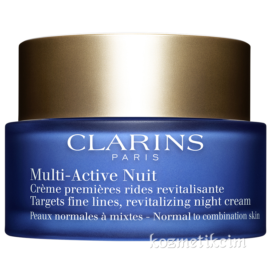 Clarins Multi-Active Revitalizing Night Cream 50 ml Normal ve Karma Ciltler İçin