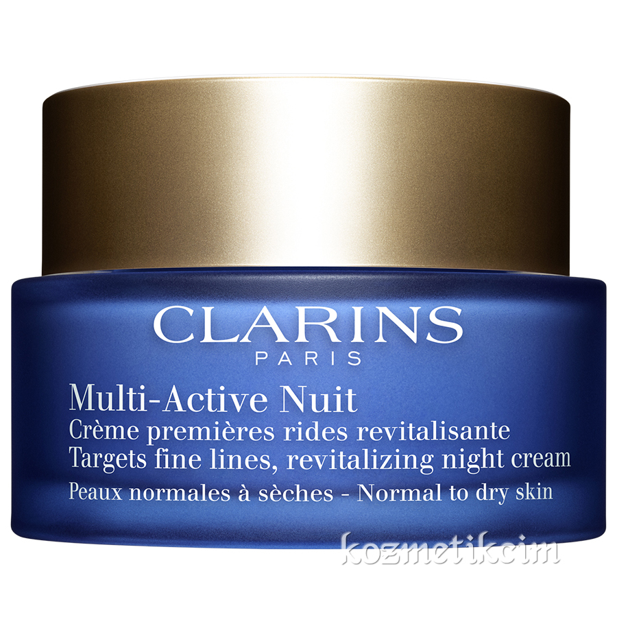 Clarins Multi-Active Revitalizing Night Cream 50 ml Normal ve Kuru Ciltler İçin