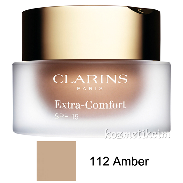 Clarins Extra-Comfort Anti-Aging Foundation SPF 15 112 Amber