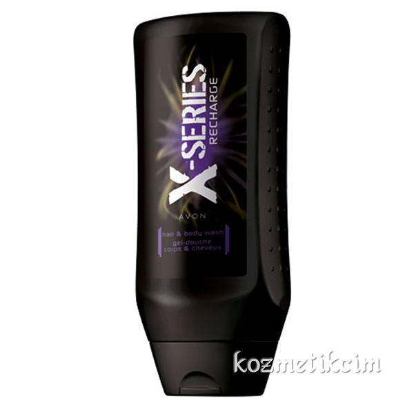 AVON X-Series Recharge Saç & Vücut Şampuanı 250 ml