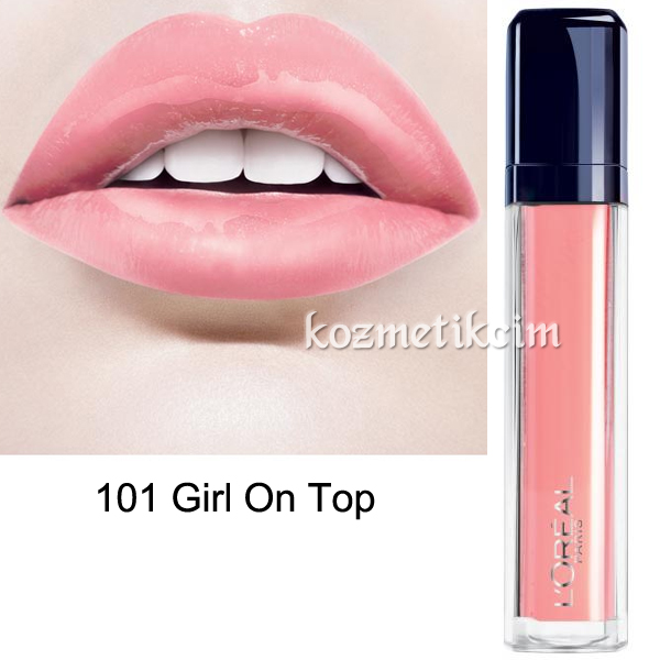 L'Oréal Infallible Mega Gloss Ruj 101 Girl On Top