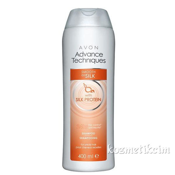 AVON Advance Techniques Kolay Şekil Almayan Saçlar için İpeksi Şampuan