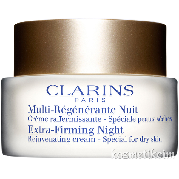 Clarins Extra-Firming Night Rejuvenating Cream 50 ml Kuru Ciltler İçin