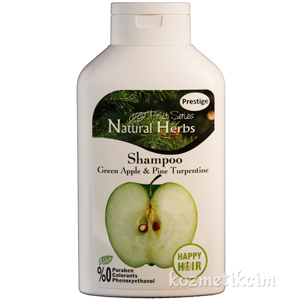 Natural Herbs Yeşil Elma & Çam Terebentin Şampuan