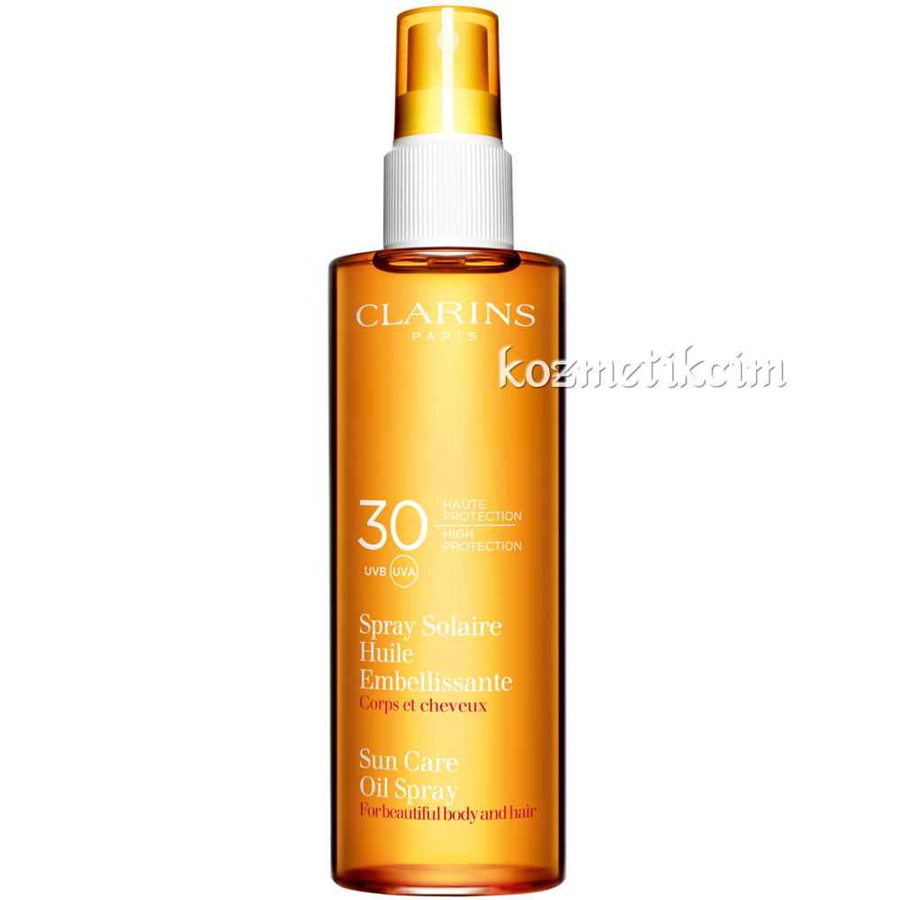 Clarins Sun Care Radiant Oil Spray High Protection UVB/UVA 30