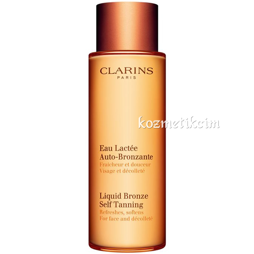 Clarins Liquid Bronze Self Tanning  Yüz ve Vücut İçin Güneşsiz Bronzlaştırıcı