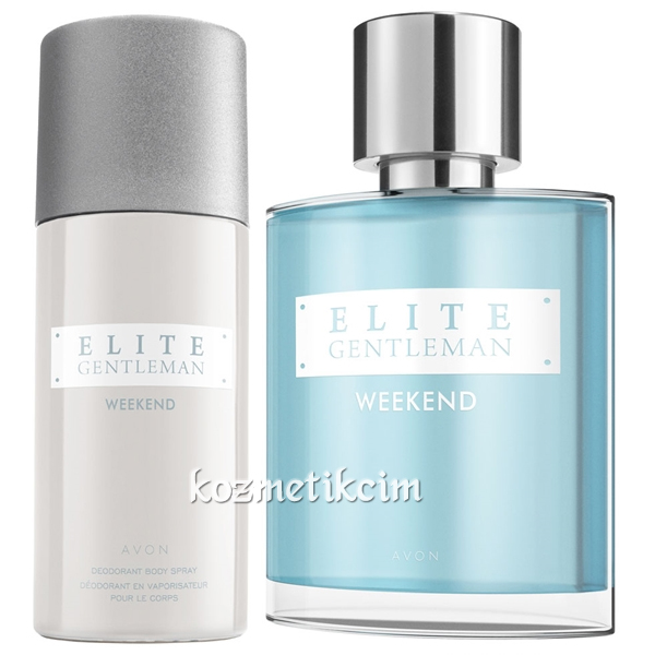 AVON Elite Gentleman Weekend EDT 75 ml Erkek Parfümü + Deodorant