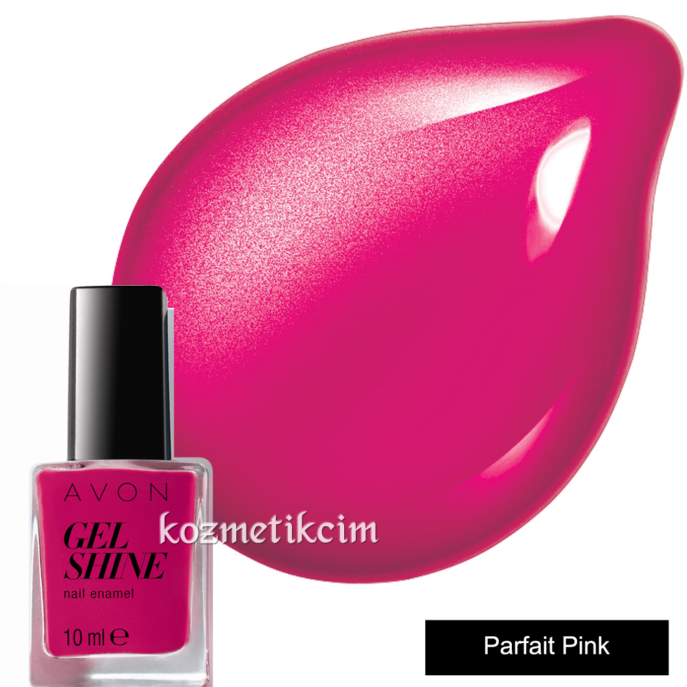 AVON Mark Gel Shine Tırnak Cilası - Oje Parfait Pink