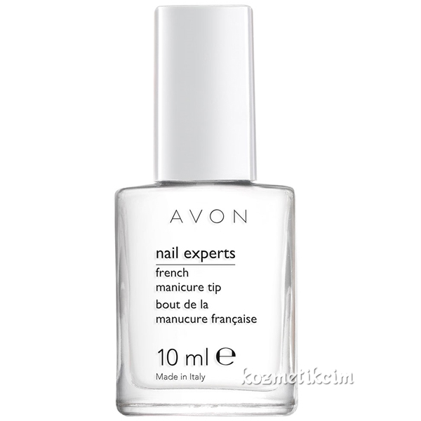 AVON Nail Experts French Manicure Tip Fransız Manikürü için Tırnak Ucu Cilası 10 ml