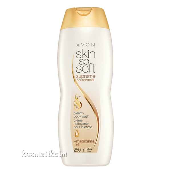 AVON Skin So Soft Duşta Besleyici Vücut Kremi ve Temizleyici 250 ml