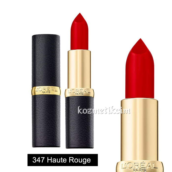 L'Oréal Color Riche Matte Addiction Lipstick 347 Haute Rouge
