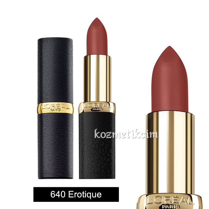 L'Oréal Color Riche Matte Addiction Lipstick 640 Erotique