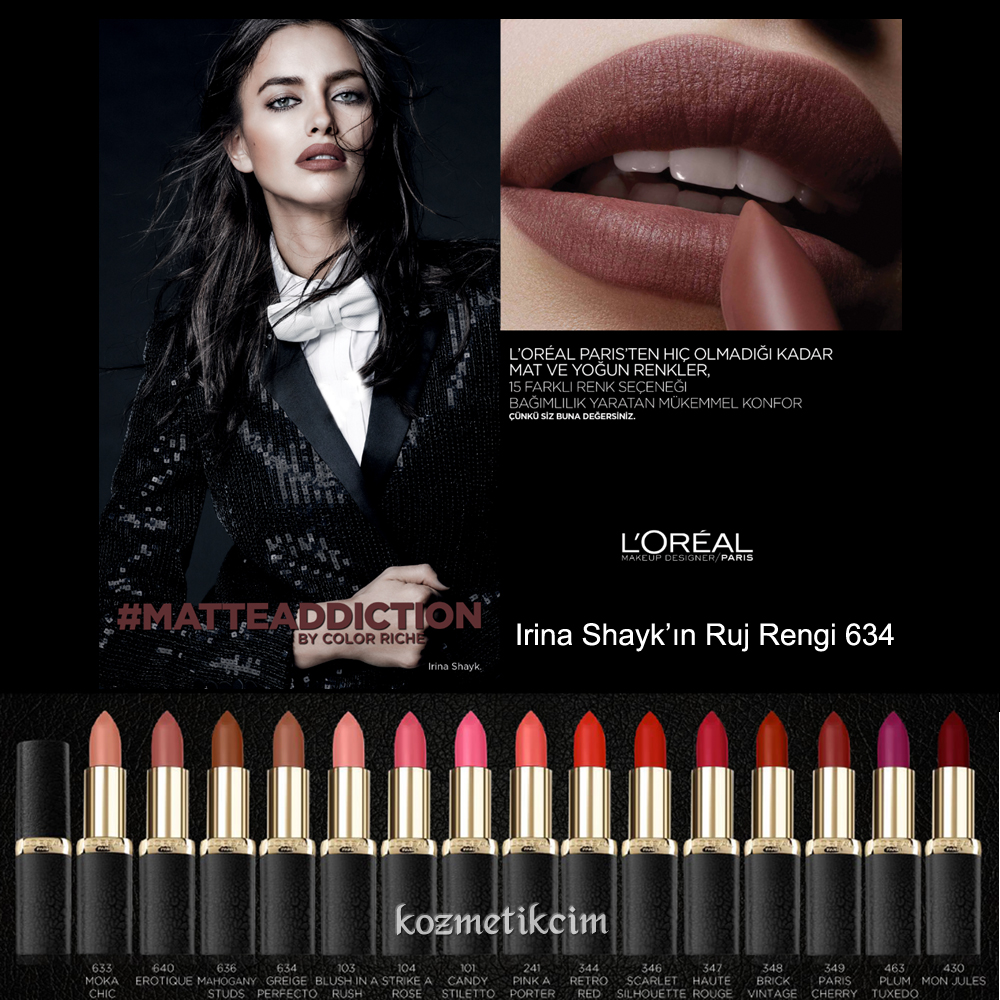 L'Oréal Color Riche Matte Addiction Lipstick